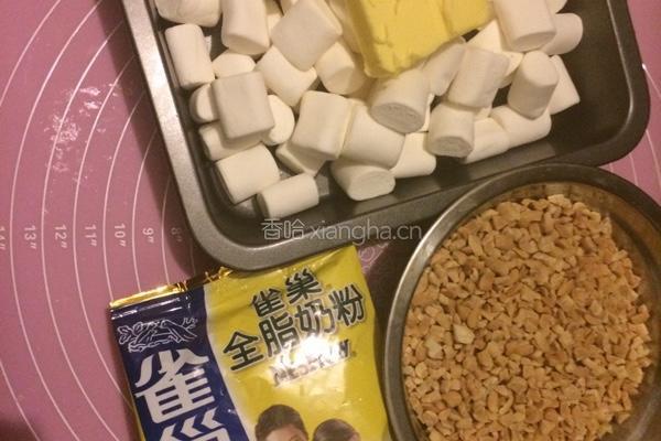 花生牛扎糖的做法图解1