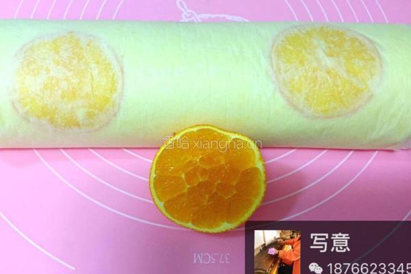 橙香蛋糕卷的做法图解12