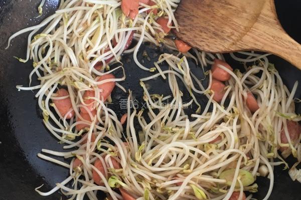 炒绿豆芽的做法图解5