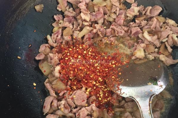 江西小炒肉的做法图解5