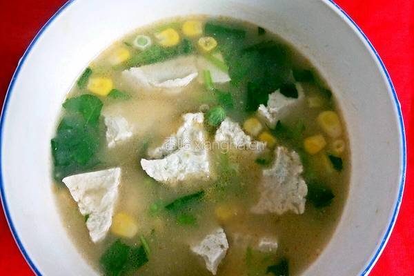 黄金豆腐汤的做法图解8