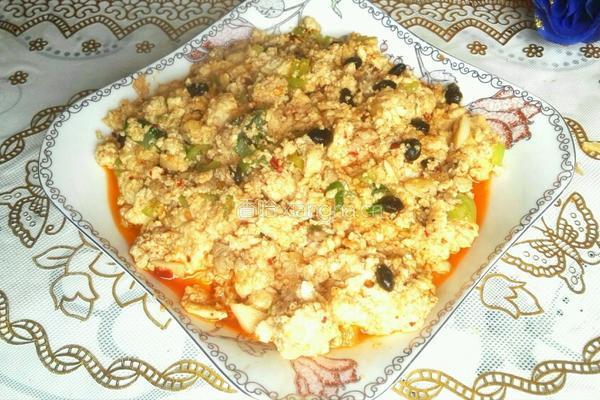 肉末豆腐