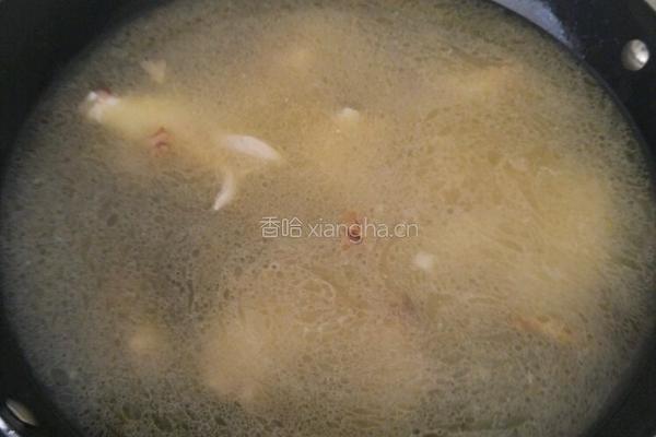 鱼头味增汤的做法图解7