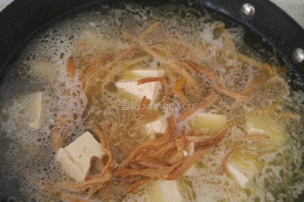 鱼头味增汤的做法图解8