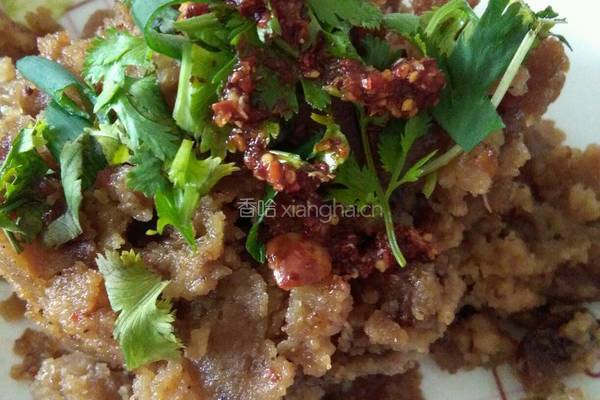 自制羊肉粉蒸的做法图解4
