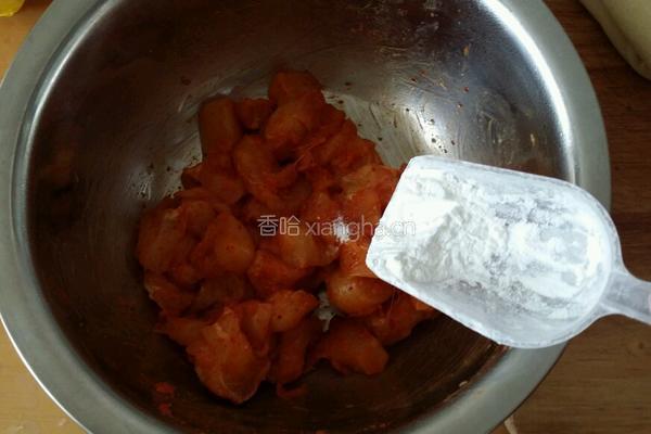 奥尔良辣味鸡米花的做法图解4