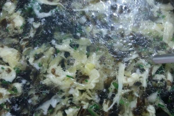 紫菜包菜蛋汤的做法图解4