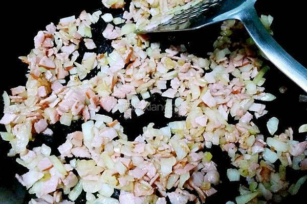 蘑菇白汁意粉的做法图解6