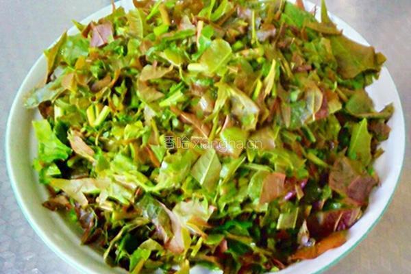 香椿拌豆腐的做法图解3