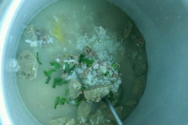 牛肉粥的做法图解12