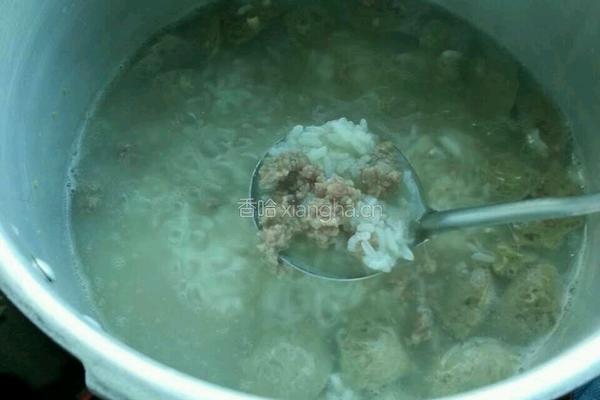 牛肉粥的做法图解10