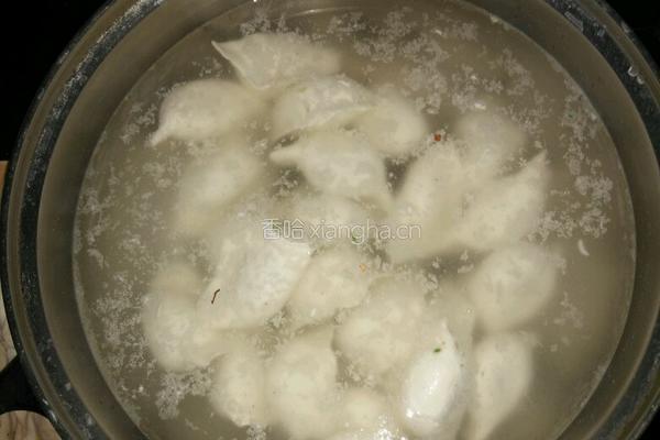 冷水煮水饺的做法图解1