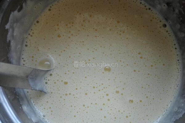 卡仕达香蕉肉松面包的做法图解3