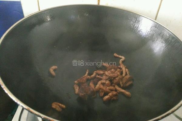 黄瓜炒腐竹的做法图解5