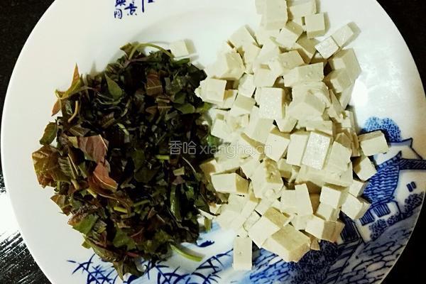 香椿豆腐的做法图解6