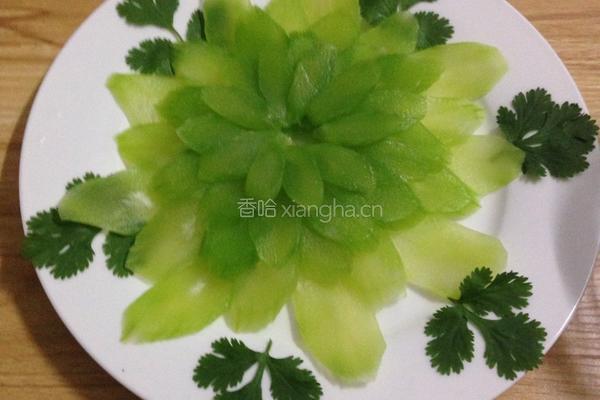 凉拌莴笋片的做法图解9