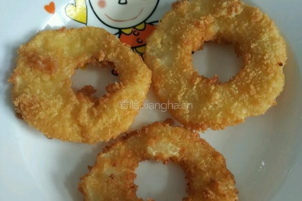 香酥苹果圈的做法图解8