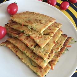 黄瓜胡萝卜鸡蛋饼的做法[图]