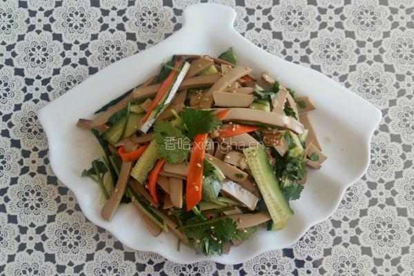 凉拌鸡蛋干的做法图解5