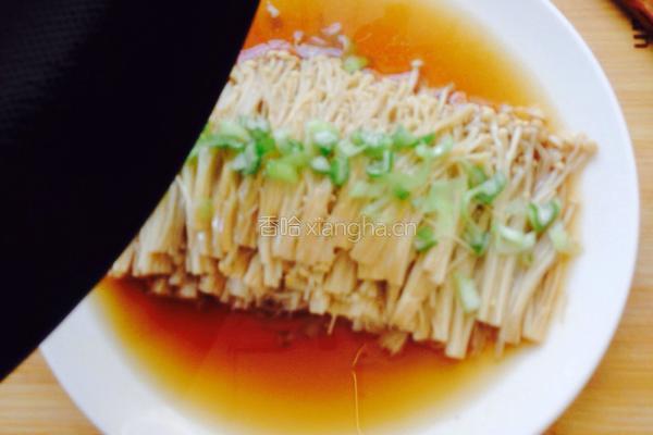 油泼金针菇的做法图解11