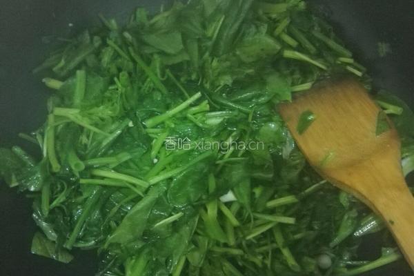 菠菜鸡蛋的做法图解7