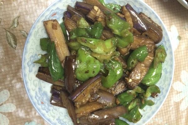 辣椒炒茄子的做法图解6