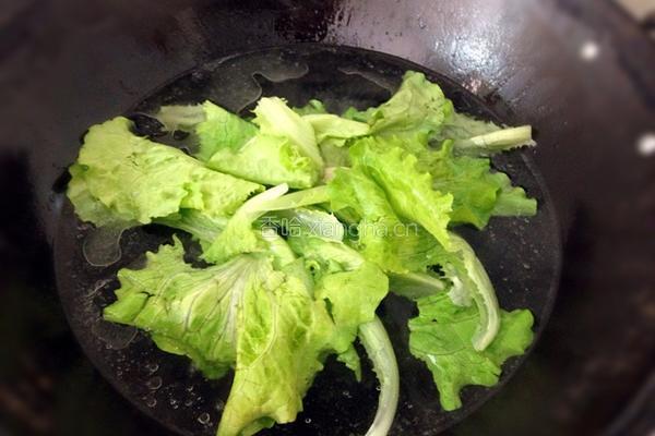蚝油生菜的做法图解5