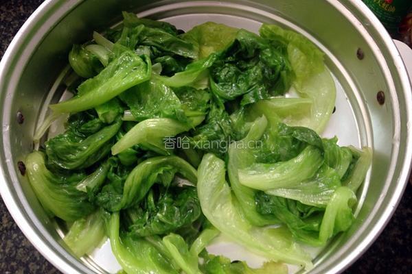蚝油生菜的做法图解6