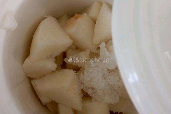 女朋友的菜の冰糖水晶梨的做法图解5