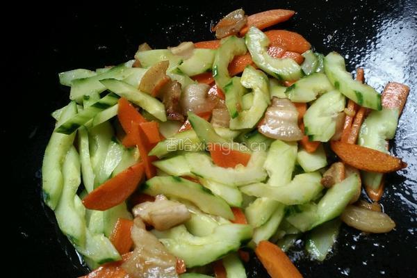 多彩五花肉的做法图解9