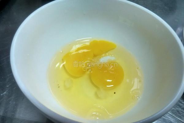 鸡蛋煎馍片的做法图解3
