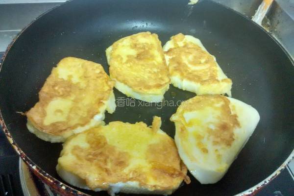 鸡蛋煎馍片的做法图解6