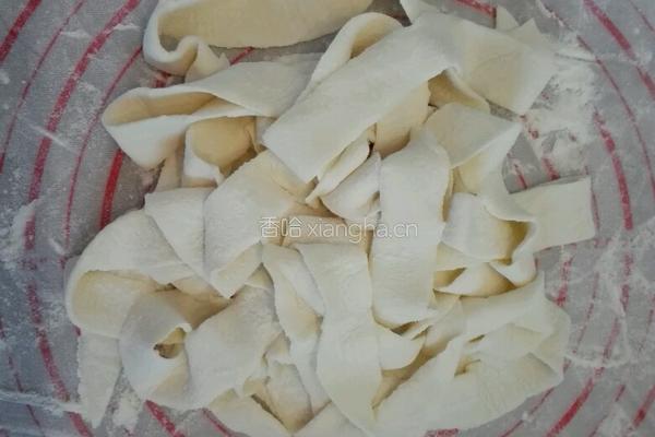 面包机自制手擀面(手切面)
