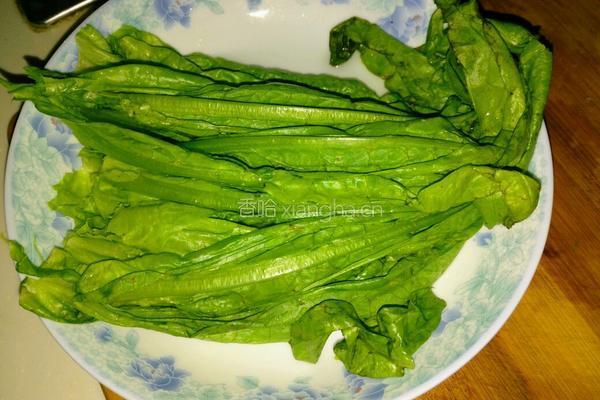 凉拌莴笋丝的做法图解11