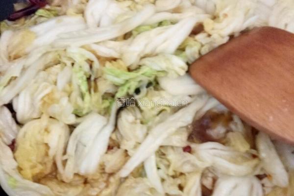 酸辣白菜的做法图解6