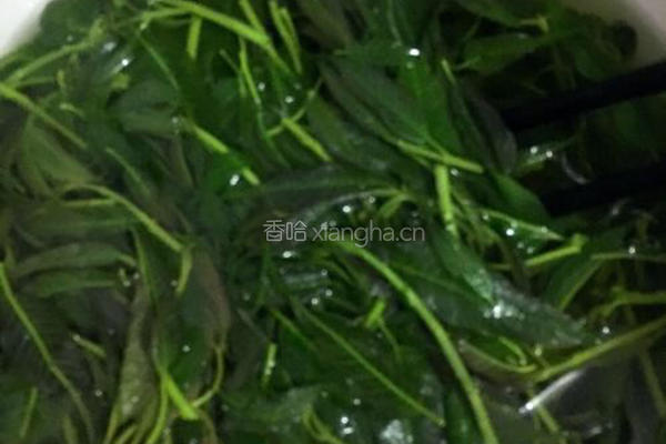 香椿芽鸡蛋饼的做法图解2