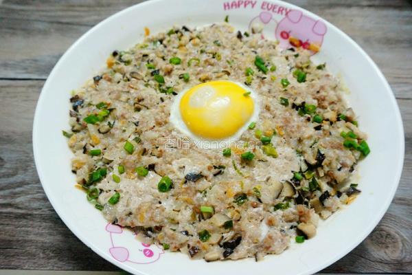 蒸肉饼的做法图解6