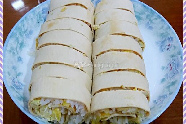 素豆皮卷味的做法图解6