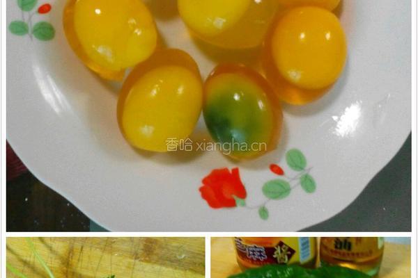 青椒变蛋的做法图解2