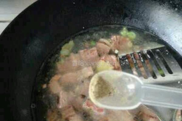 番茄牛腩面的做法图解7