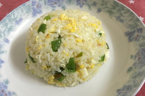 甜椒蛋炒饭的做法图解8