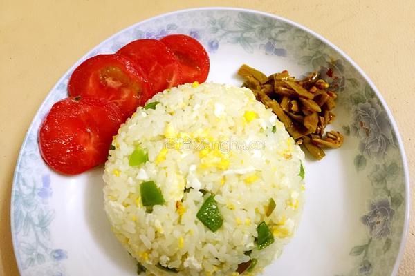 甜椒蛋炒饭的做法图解9