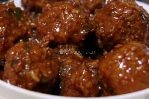 紅燒獅子頭的做法图解6