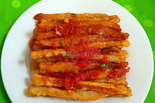 蘸酱薯条的做法图解10