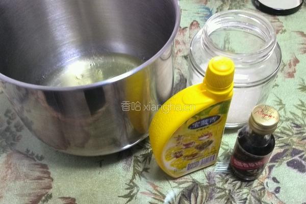 可可戚风蛋糕8寸的做法图解2