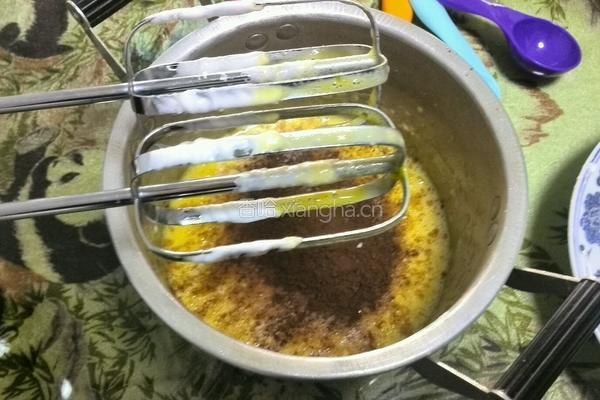 可可戚风蛋糕8寸的做法图解8