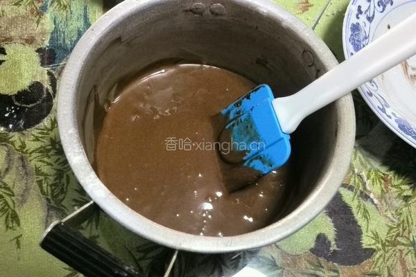 可可戚风蛋糕8寸的做法图解9