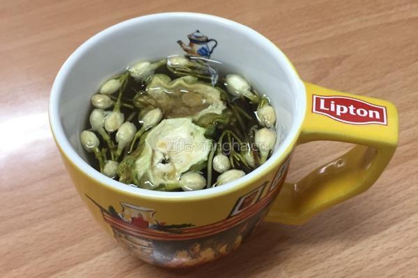 茉莉花绿茶的做法图解4