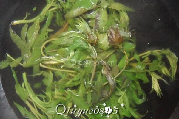 香椿拌豆腐的做法图解2