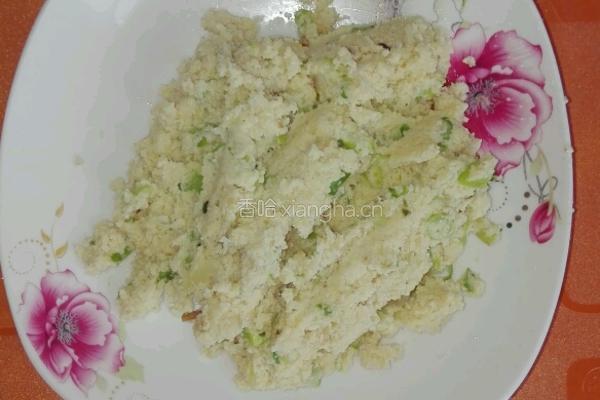 花样炒豆渣的做法图解6
